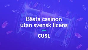 Casinon med låg insättning utan svensk licens